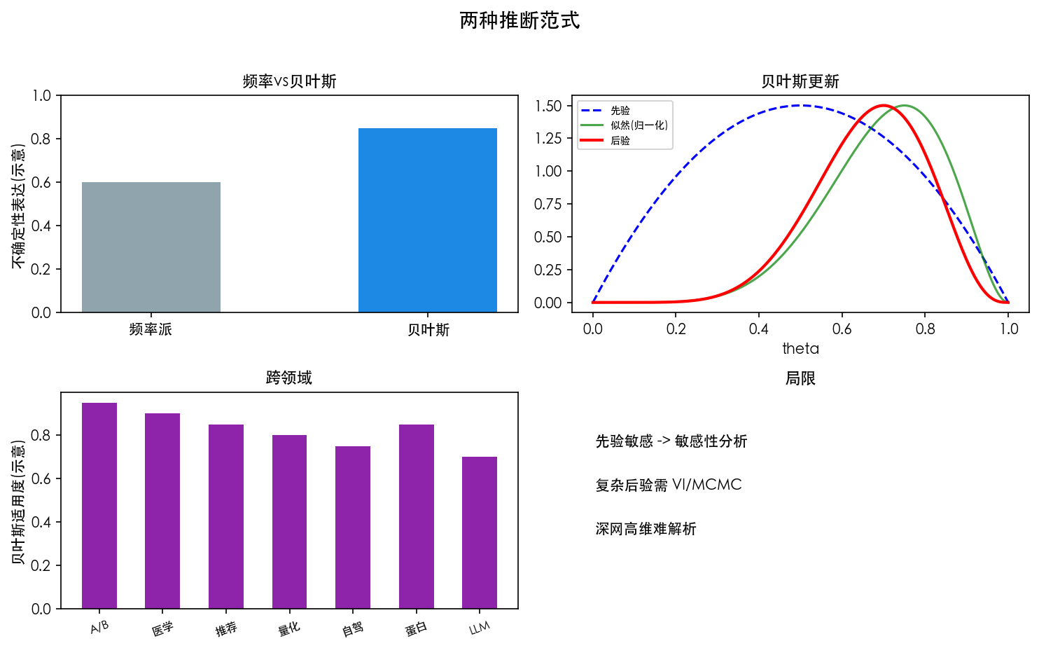 图 1 两种推断范式