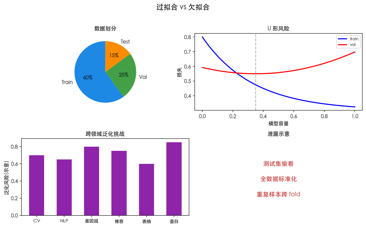 图 2 U 形风险曲线