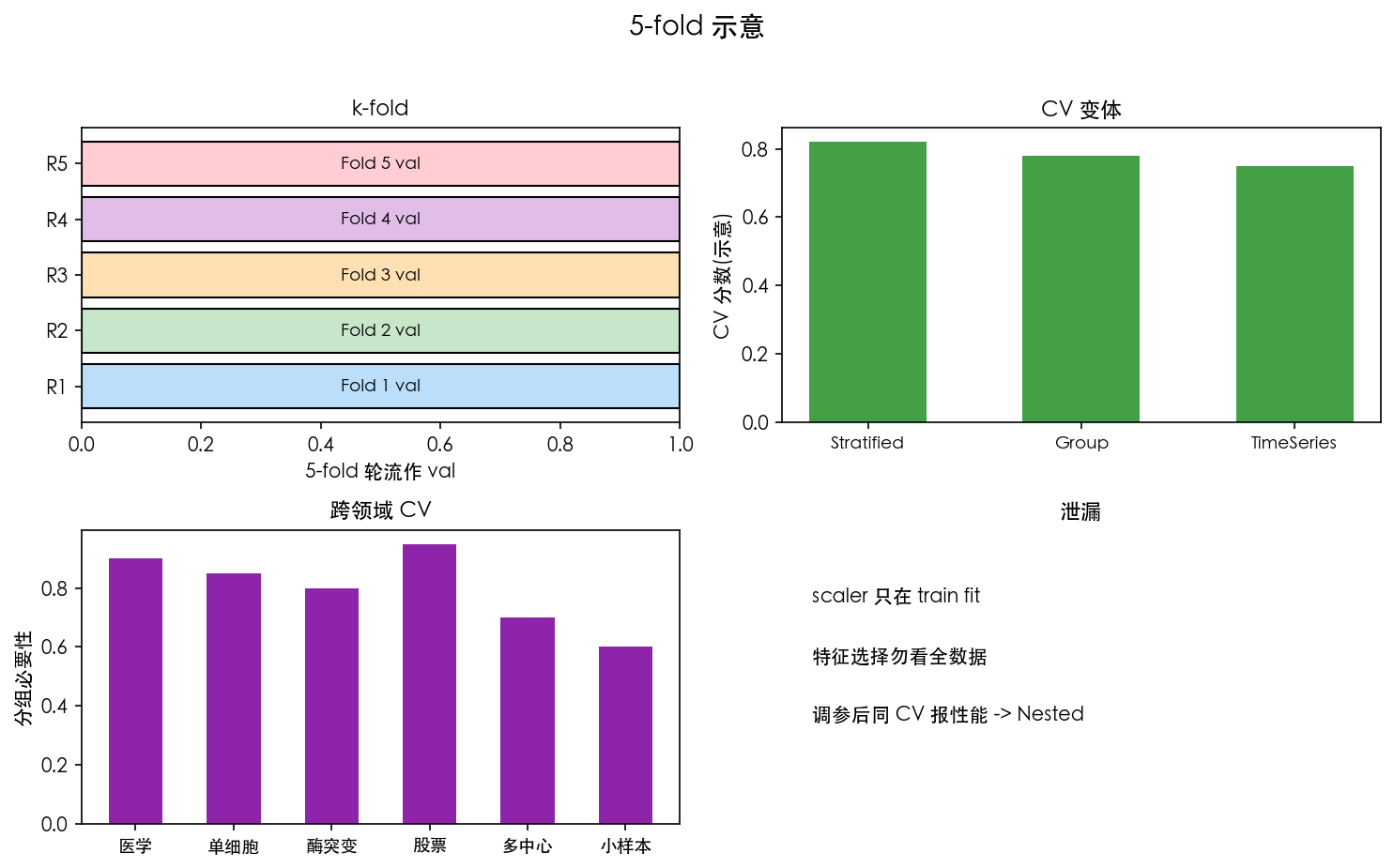图 1 5-fold 示意