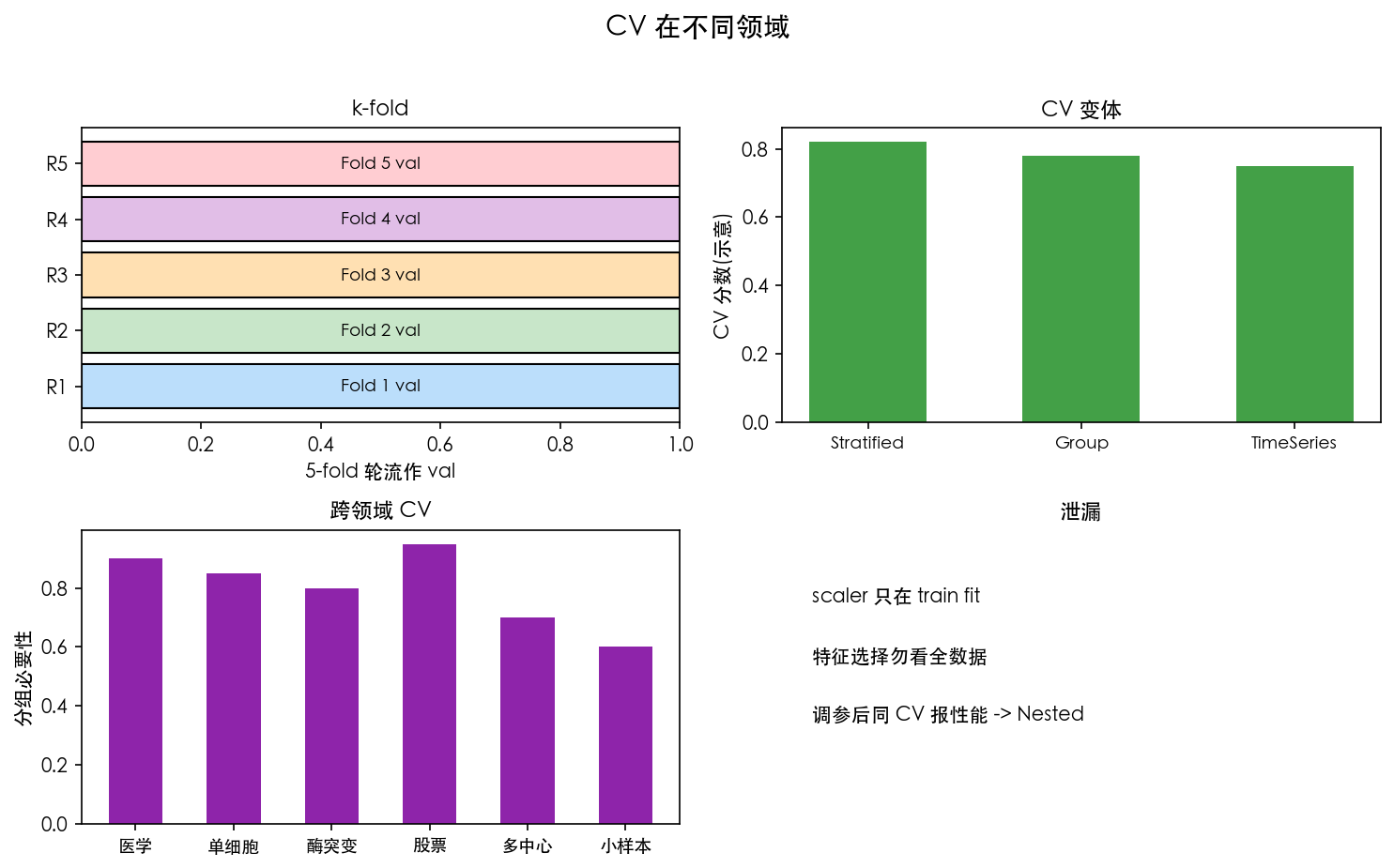 图 3 CV 在不同领域